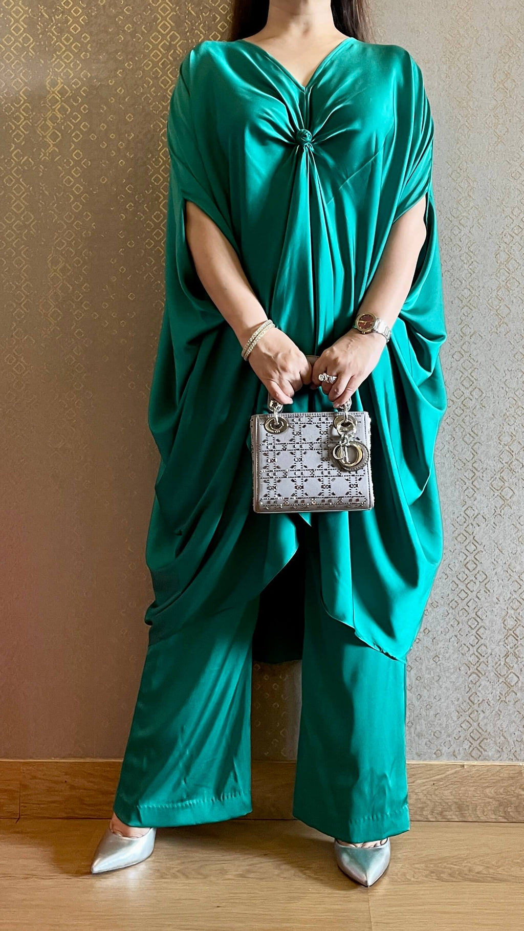 Emerald Green Flowy Co-ord Set