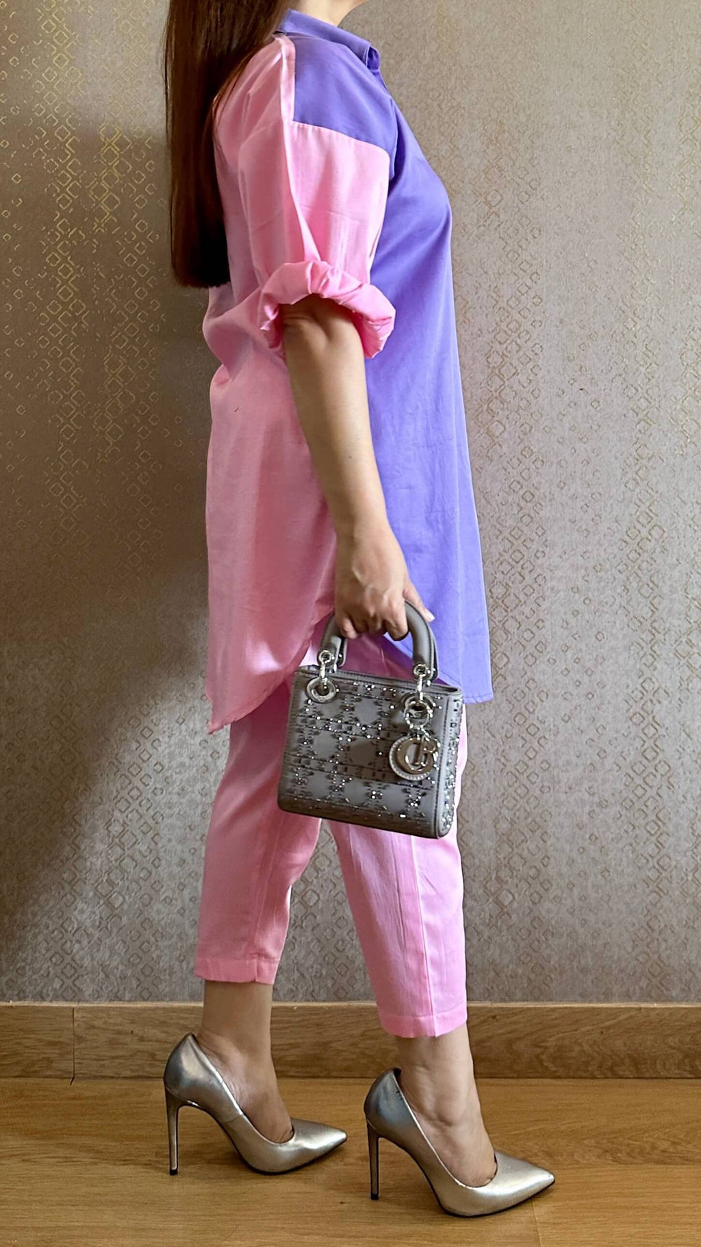 Butterfly Hand Embroidered Co-ord Set