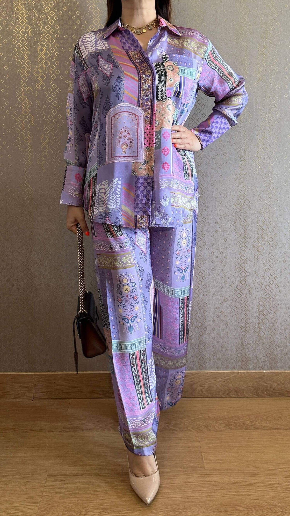 Lilac Amalfi Co-ord Set