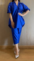 Royal Blue Co-ord Set