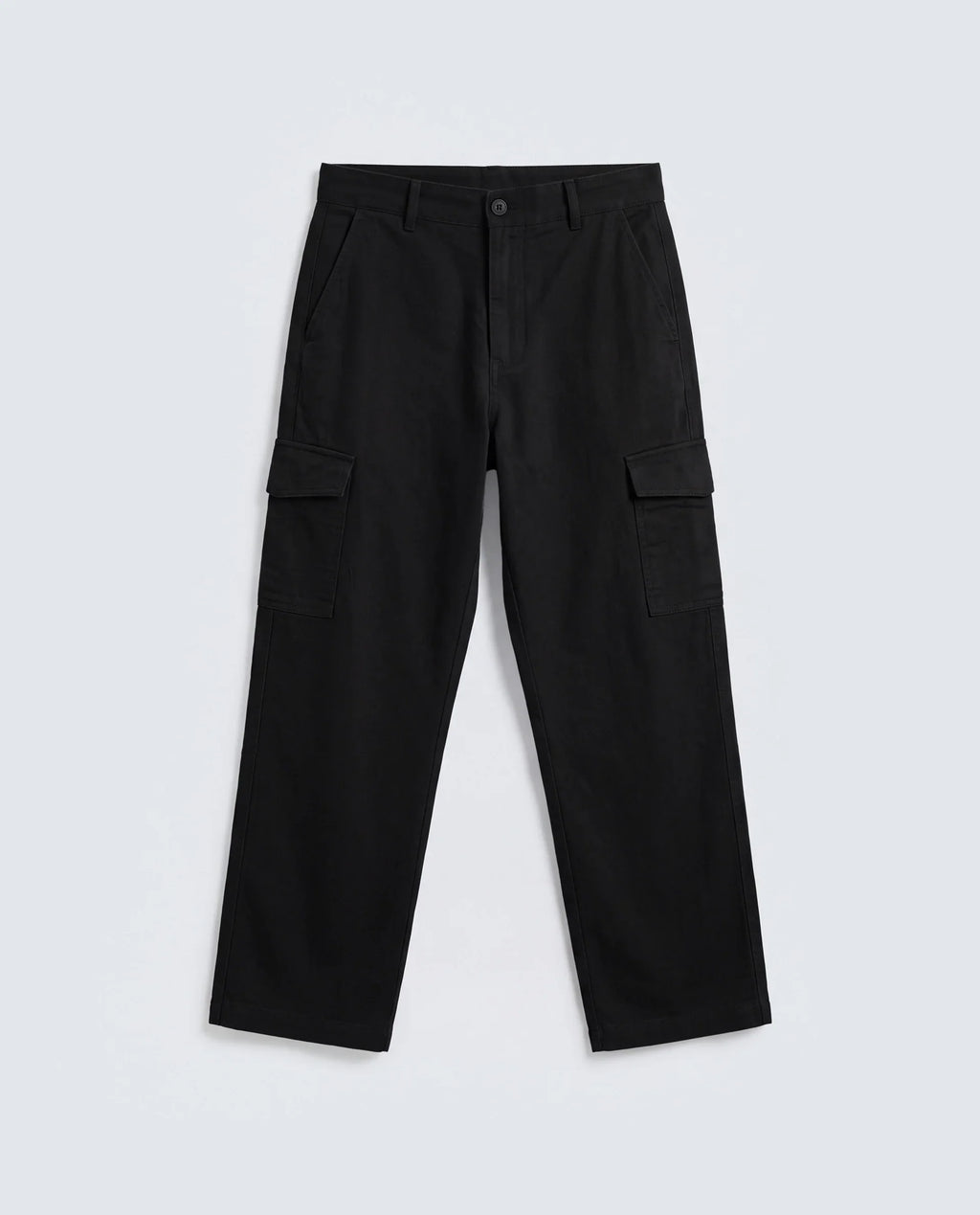 Rare Rabbit Men's Presso-Aw26 Black Cotton Fabric Regular Fit Plain Trouser