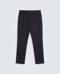 Rare Rabbit Men's Travel-Ss26 Navy Polyester Fabric Button And Zip Closure Closure Plain Trouser