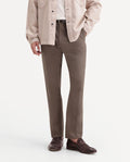 Rare Rabbit Men's Arcade-A26 Beige Polyester Blend Regular Fit Plain Trouser